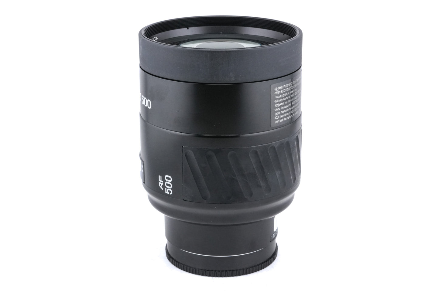 Minolta 500mm f8 AF Reflex