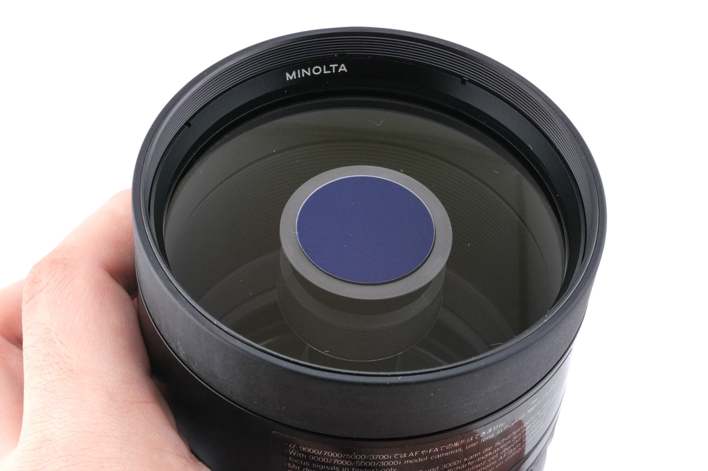 Minolta 500mm f8 AF Reflex