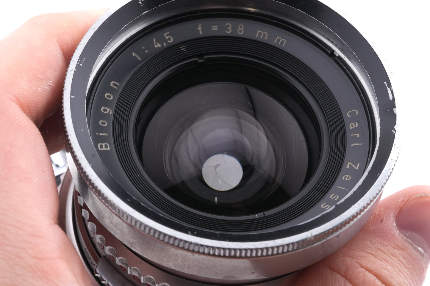 Hasselblad Super Wide C (SWC) (Silver, 10049) + A12 Film Magazine (Silver, 30074)