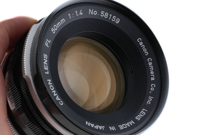 Canon 50mm f1.4 FL
