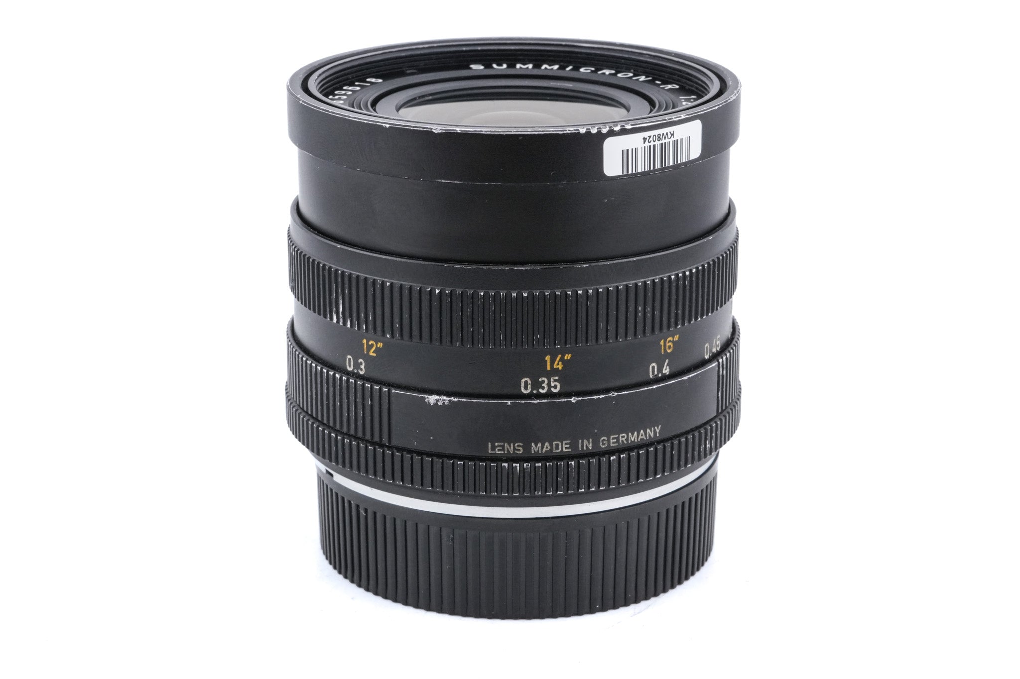 Leica 35mm f2 Summicron-R II (3-Cam / 11115) – Kamerastore