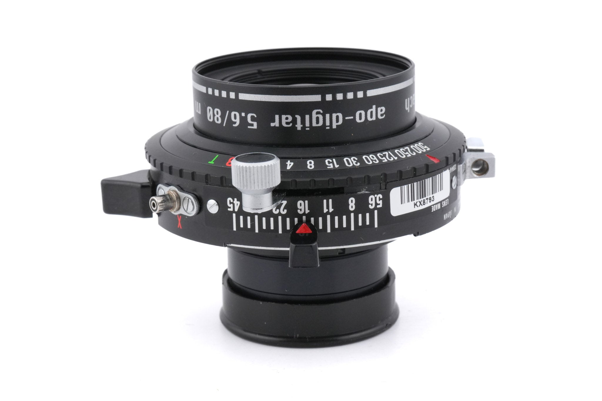 Schneider-Kreuznach 80mm f5.6 Apo-Digitar Macro (Shutter)