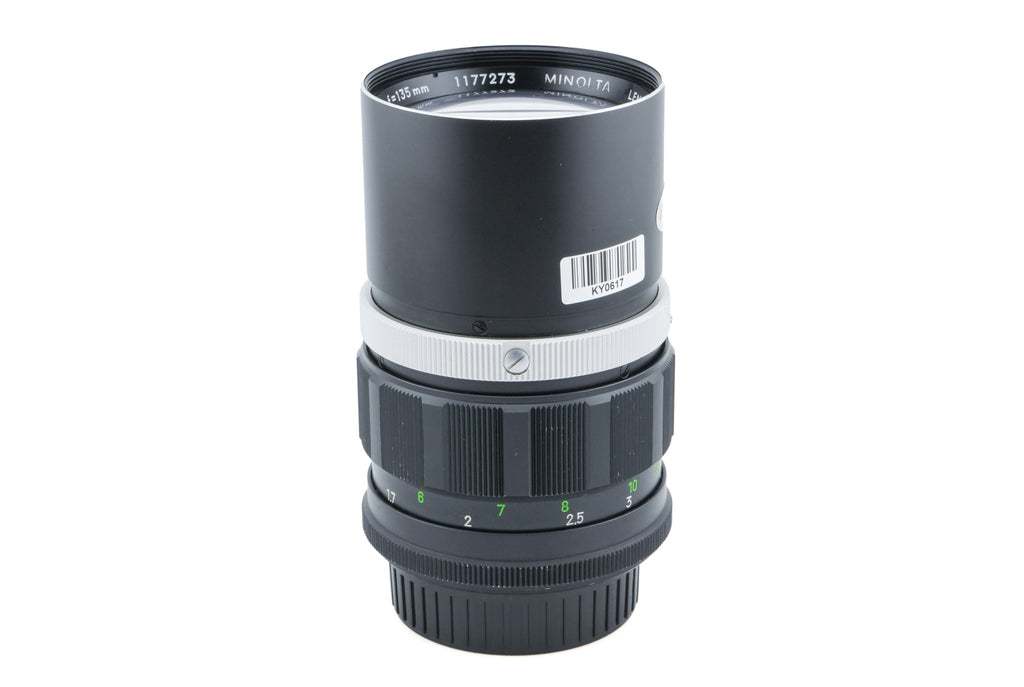 Minolta 135mm f2.8 MC Tele Rokkor-PF