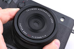 Fujifilm GFX 100RF + Fujifilm GFX 100RF L-Plate with Wooden Handle (5266)