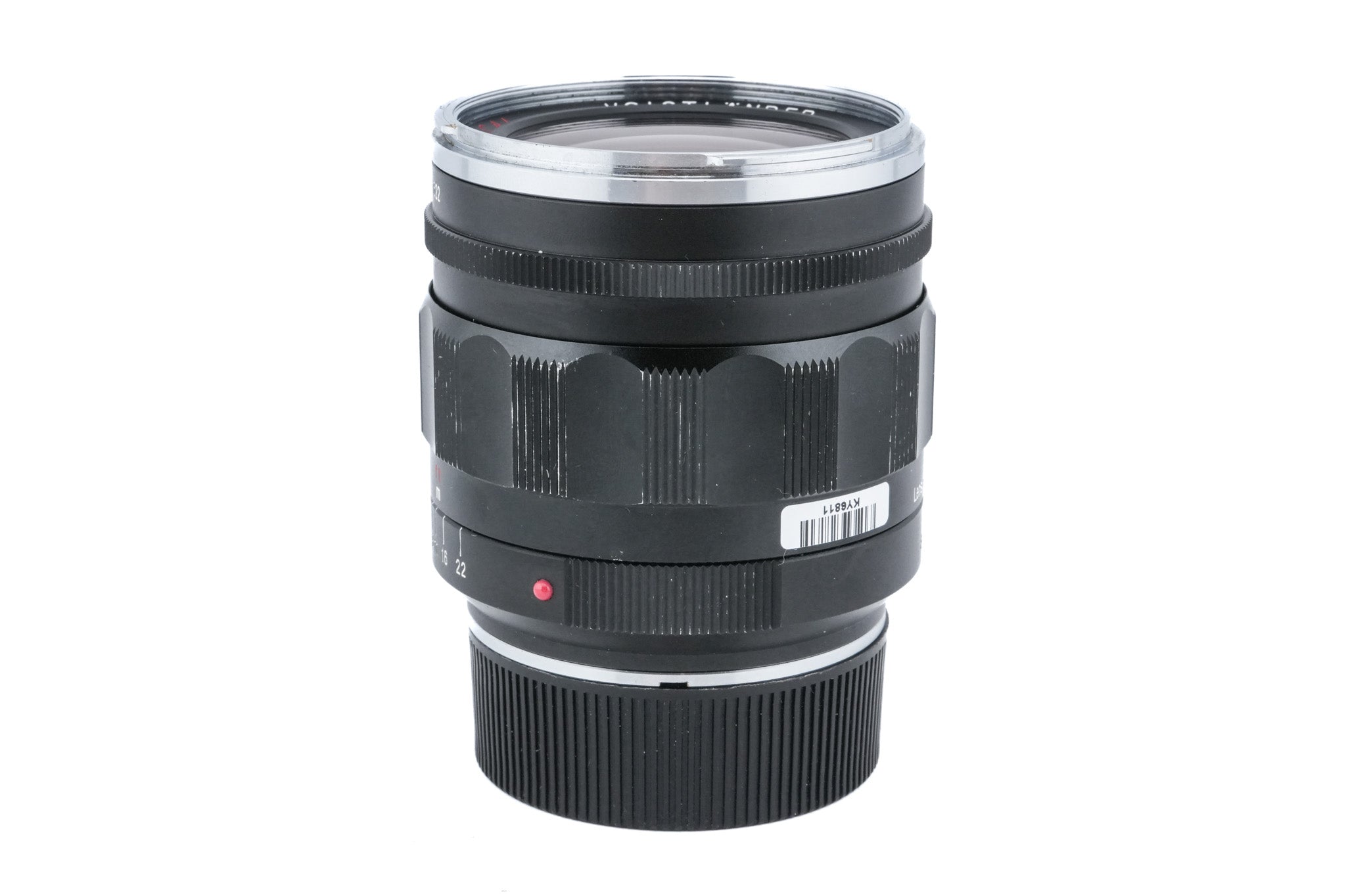 VoigtländerNokton35mmF1.2AsphericalIIIVM The Voigtländer Nokton 35mm f/1.2 aspherical Version I (short