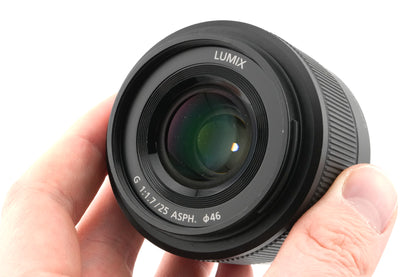 Panasonic 25mm f1.7 Lumix G ASPH. (H-H025)