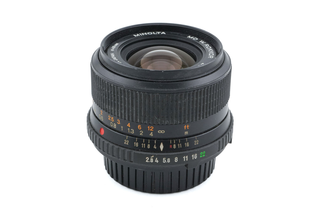 Minolta 28mm f2.8 MD W.Rokkor