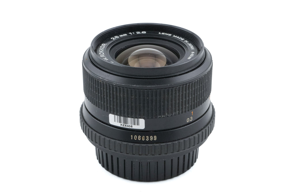 Minolta 28mm f2.8 MD W.Rokkor