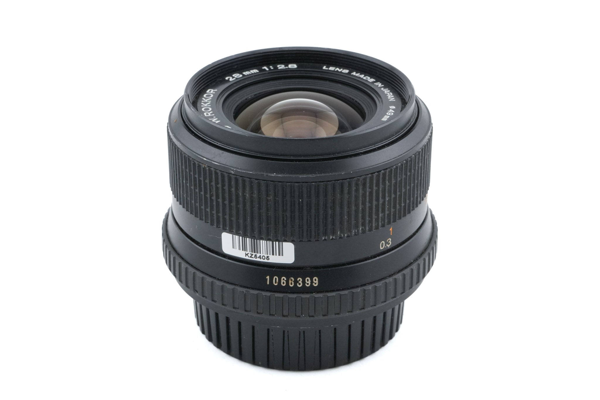 Minolta 28mm f2.8 MD W.Rokkor