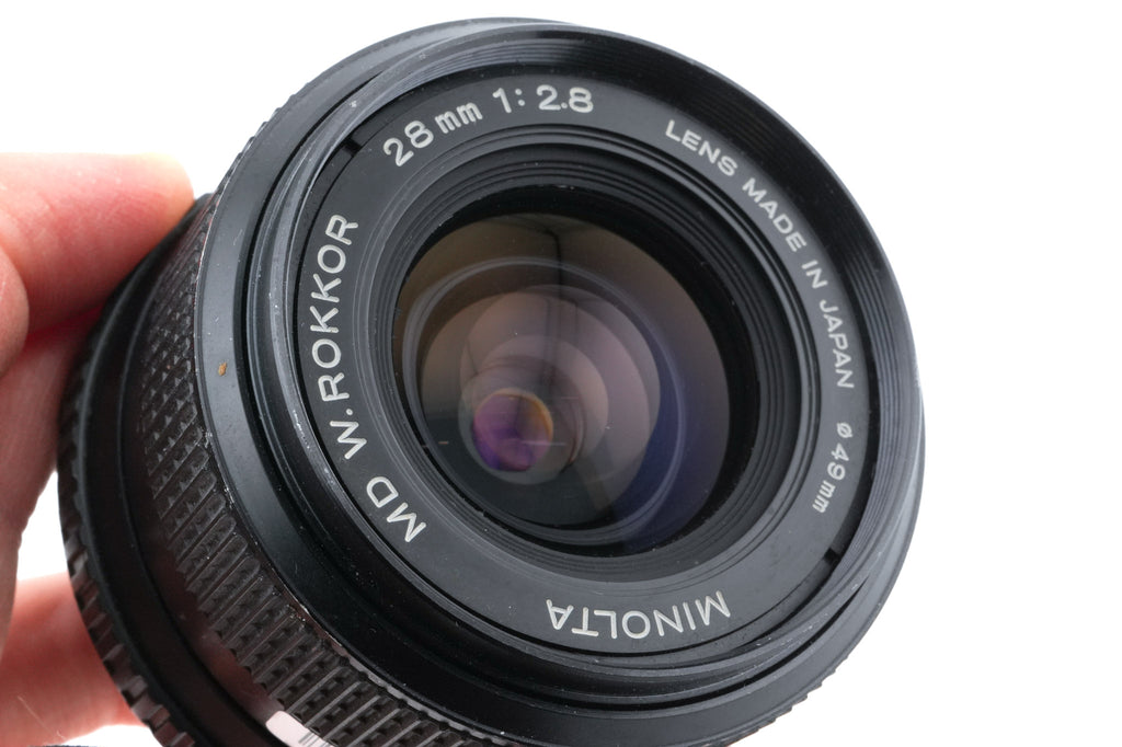 Minolta 28mm f2.8 MD W.Rokkor