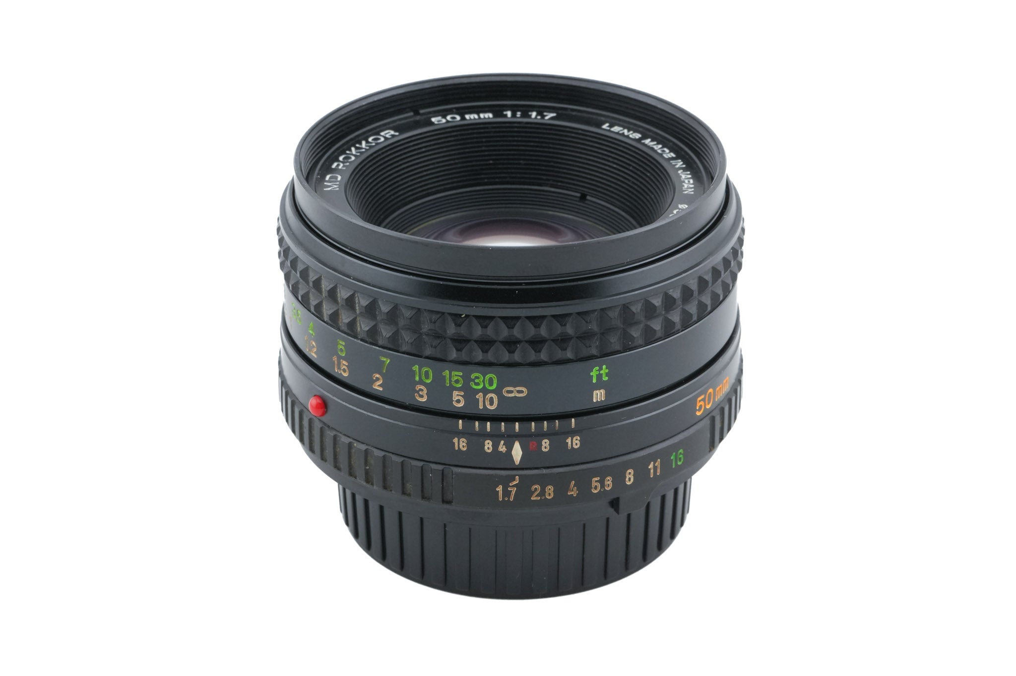 Minolta 50mm f1.7 MD Rokkor