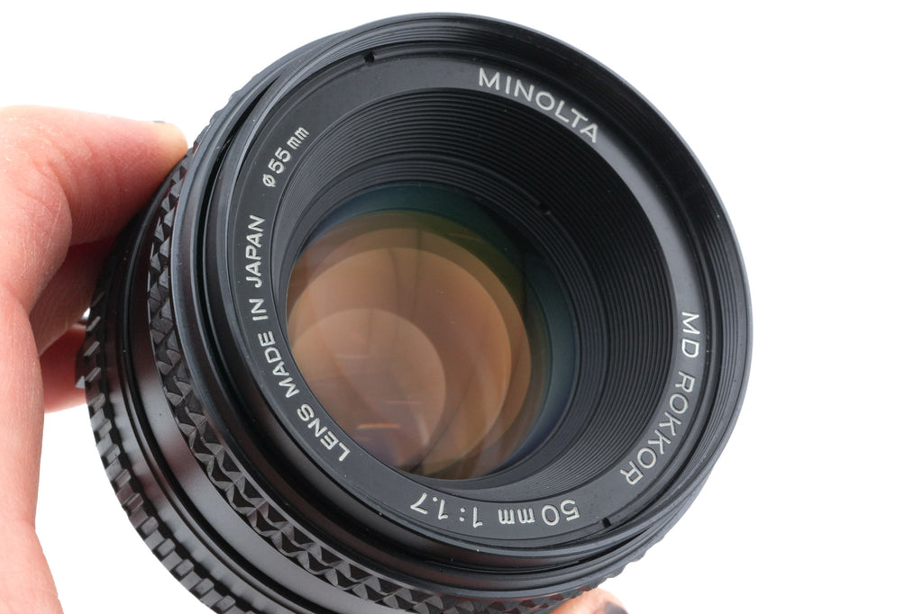 Minolta 50mm f1.7 MD Rokkor