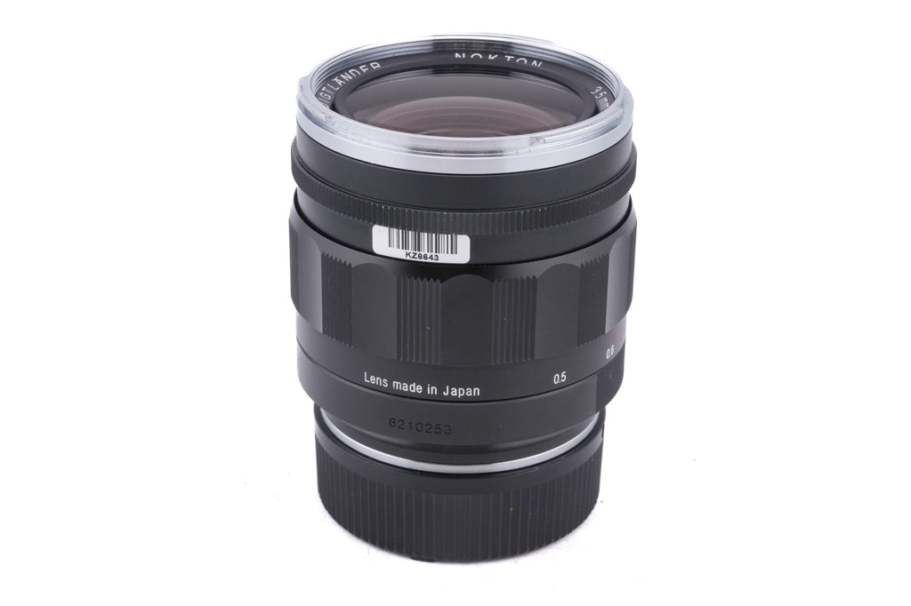 Voigtländer 35mm f1.2 Nokton Aspherical II