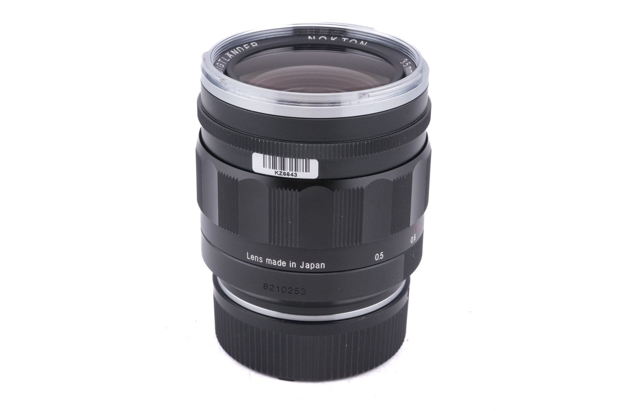 Voigtländer 35mm f1.2 Nokton Aspherical II