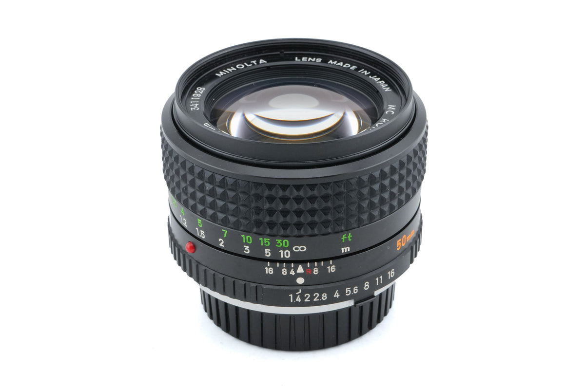 Minolta 50mm f1.4 MC Rokkor-PG