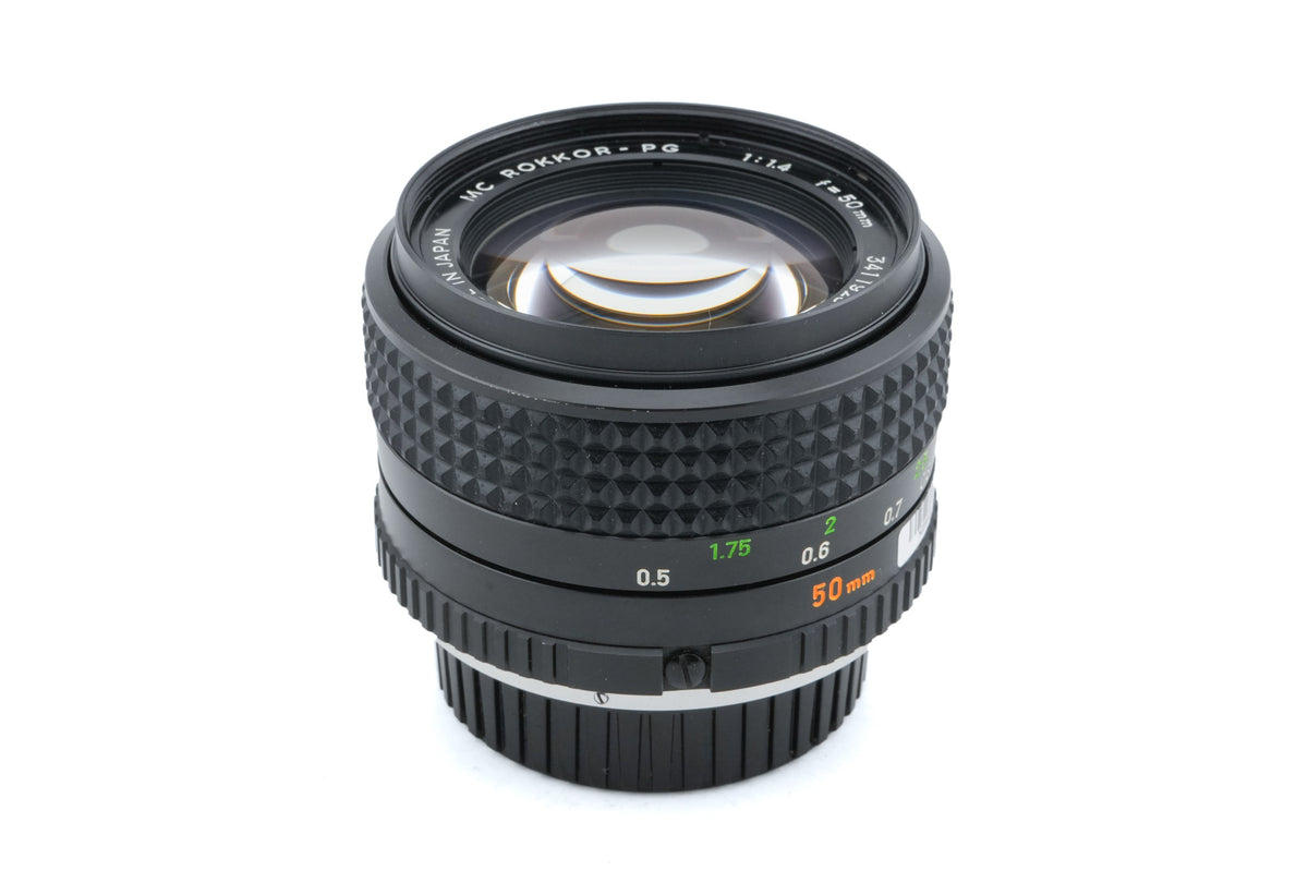 Minolta 50mm f1.4 MC Rokkor-PG