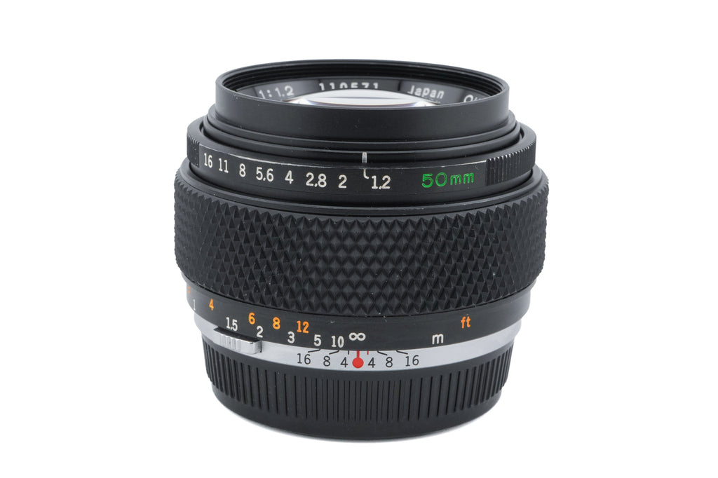 Olympus 50mm f1.2 Zuiko Auto-S