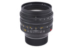 Leica 50mm f1 Noctilux-M (Type III) (11821) + Lens Hood (50mm f1) (12544)