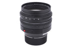 Leica 50mm f1 Noctilux-M (Type III) (11821) + Lens Hood (50mm f1) (12544)