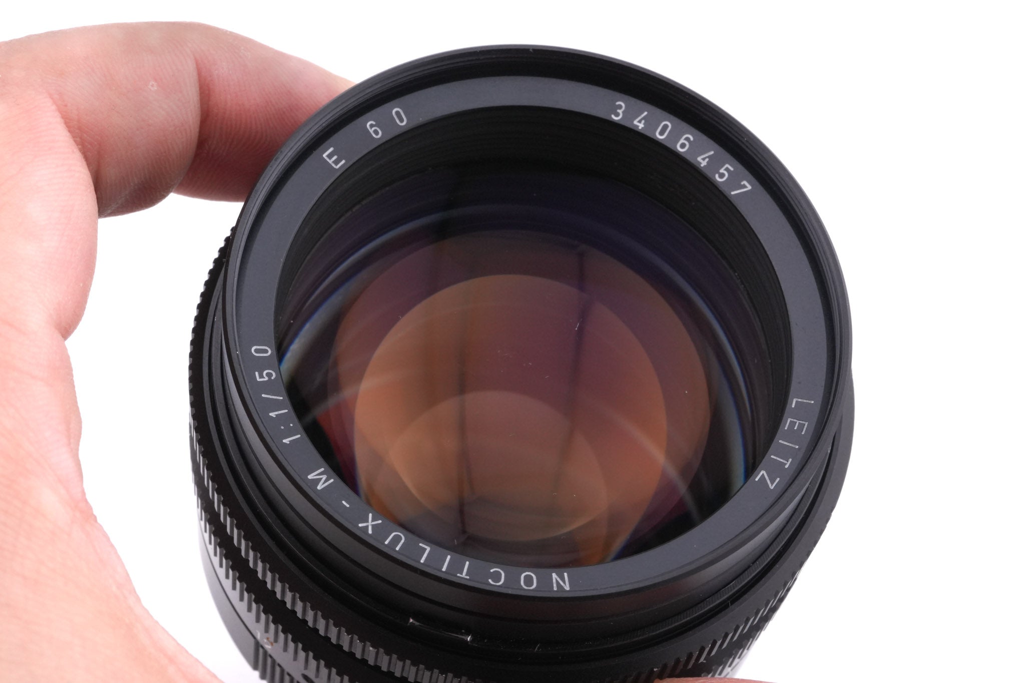 Leica 50mm f1 Noctilux-M (Type III) (11821) + Lens Hood (50mm f1) (12544)
