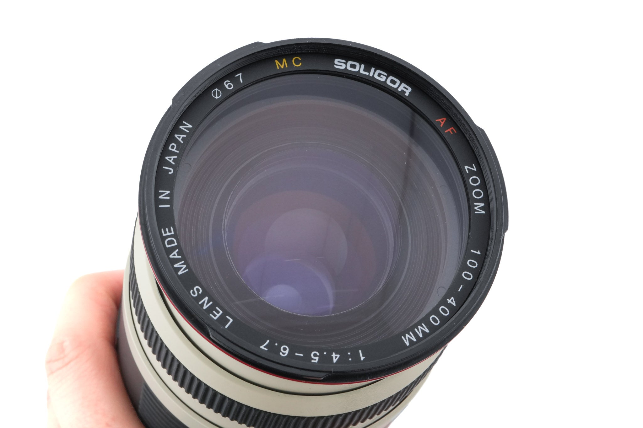Soligor 100-400mm f4.5-6.7 AF Zoom MC
