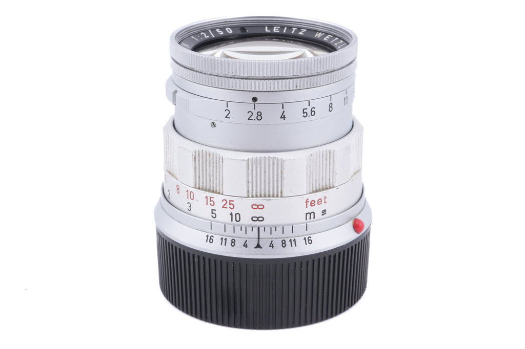 Leica 50mm f2 Summicron (Type II) (Silver, SOOIC-MS / SOSIC / 11118 / 11618 / 11818)