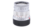 Leica 50mm f2 Summicron (Type II) (Silver, SOOIC-MS / SOSIC / 11118 / 11618 / 11818)