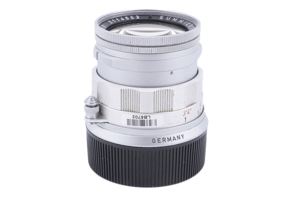 Leica 50mm f2 Summicron (Type II) (Silver, SOOIC-MS / SOSIC / 11118 / 11618 / 11818)