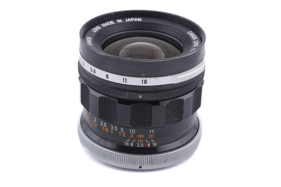 Canon 35mm f2.5 FL