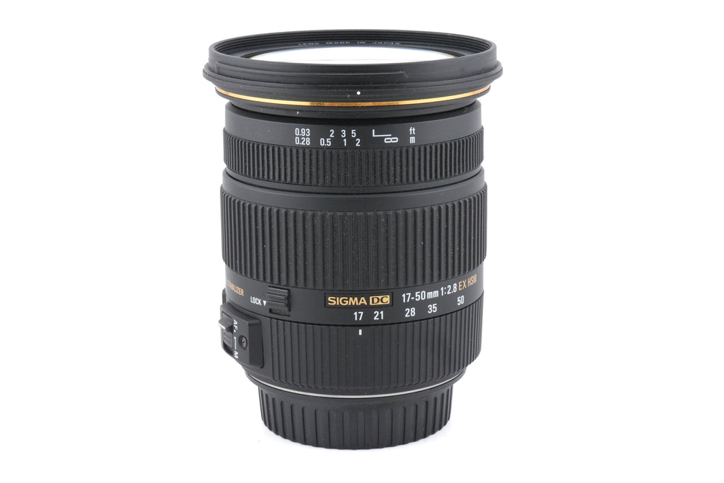Sigma 17-50mm f2.8 EX DC OS HSM