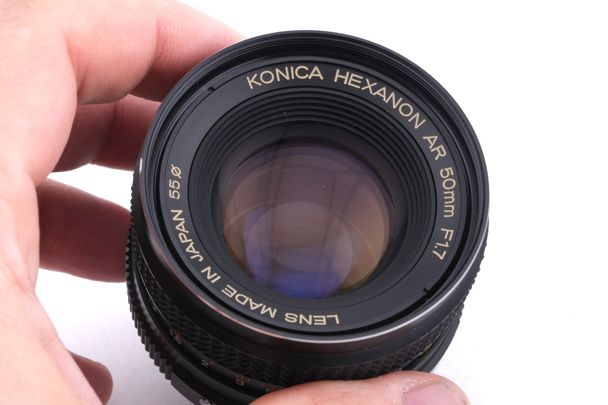 Konica 50mm f1.7 Hexanon AR