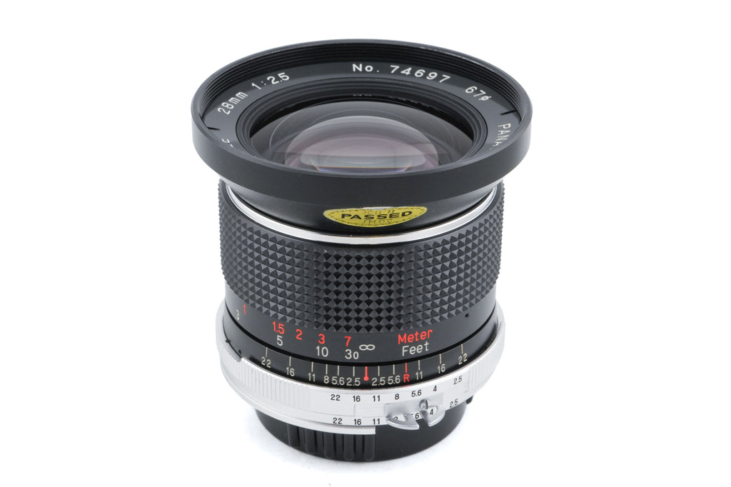 Panagor 28mm f2.5 PMC Auto Wide Angle