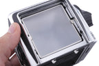 Hasselblad 503CX (Silver, 10026) + 80mm f2.8 Planar T* CF (20029) + A12N Film Magazine + Waist Level Finder (New / Chrome, 42315) + Acute Matte Focusing Screen (42165)