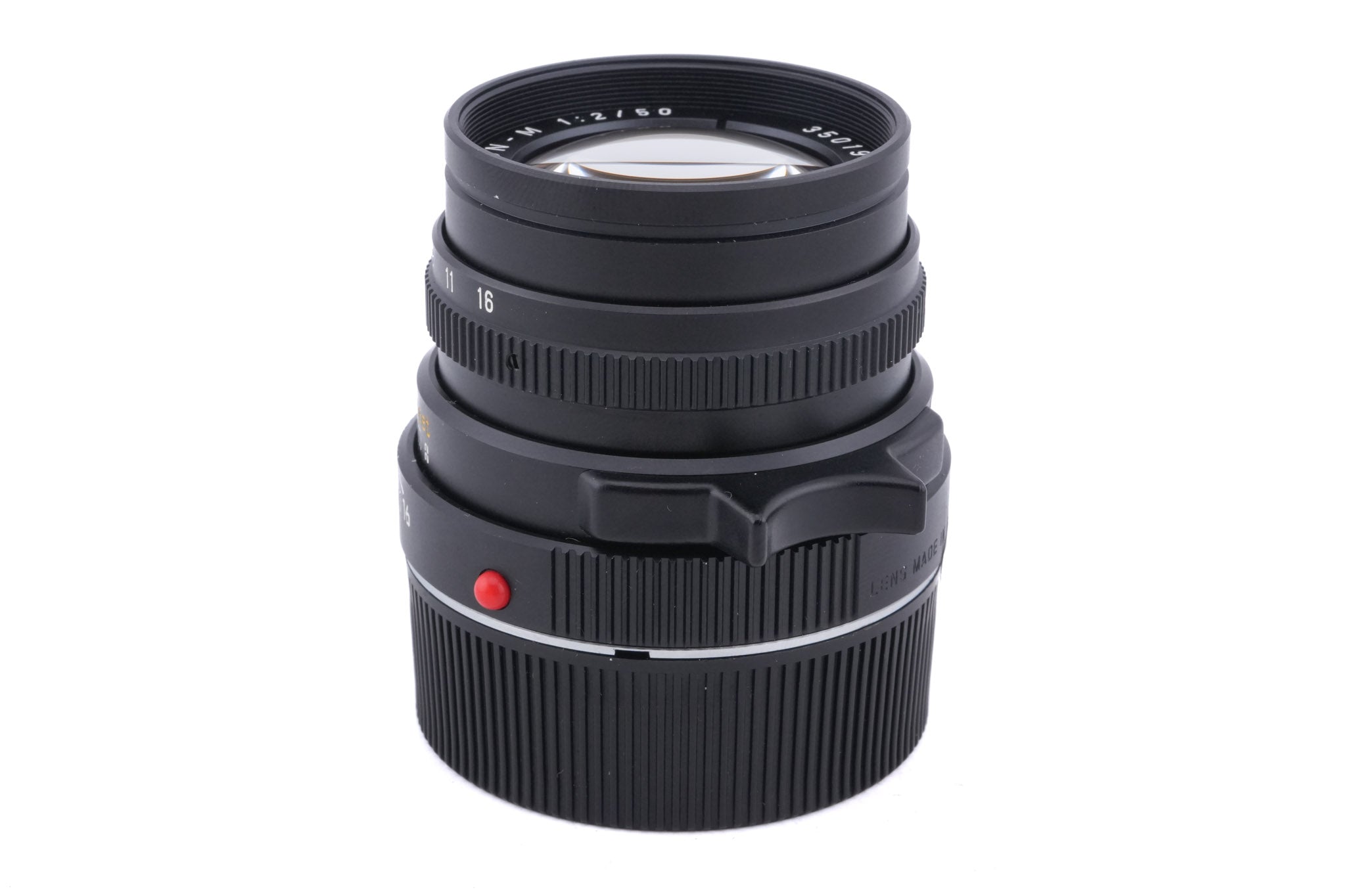 Leica 50mm f2 Summicron-M (Type IV) (Black, 11819)