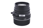 Leica 50mm f2 Summicron-M (Type IV) (Black, 11819)