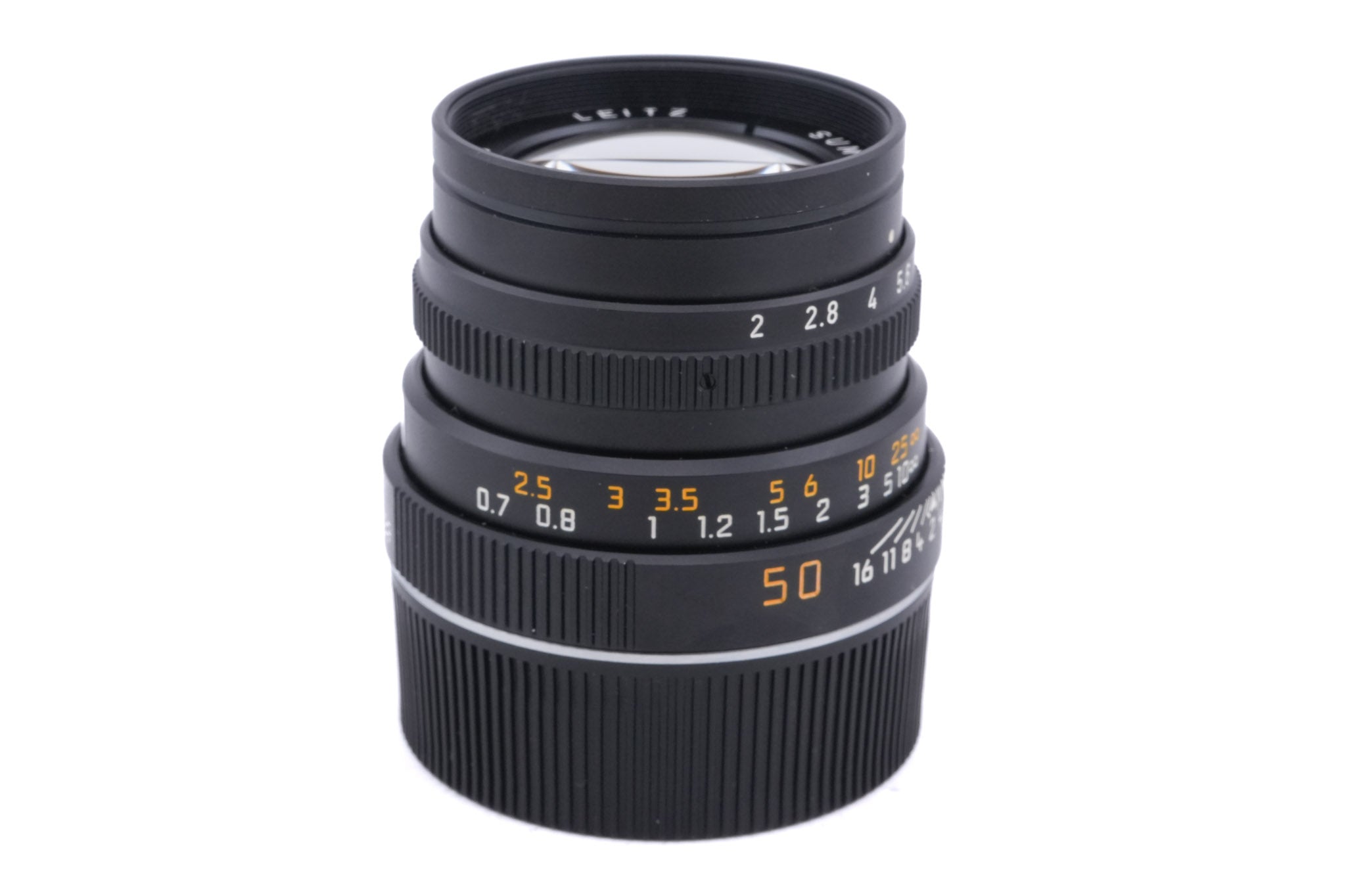 Leica 50mm f2 Summicron-M (Type IV) (Black, 11819)