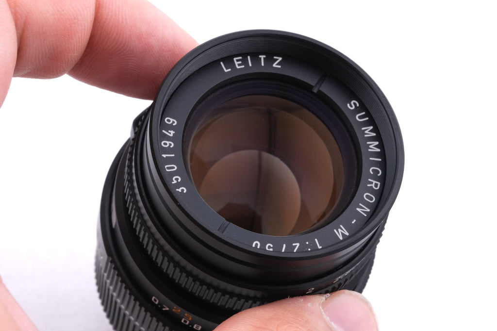 Leica 50mm f2 Summicron-M (Type IV) (Black, 11819)