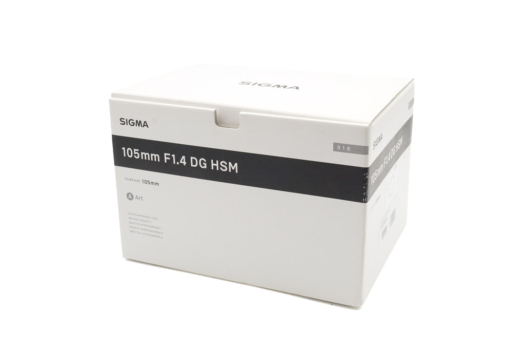 Sigma 105mm f1.4 DG HSM Art (A018)