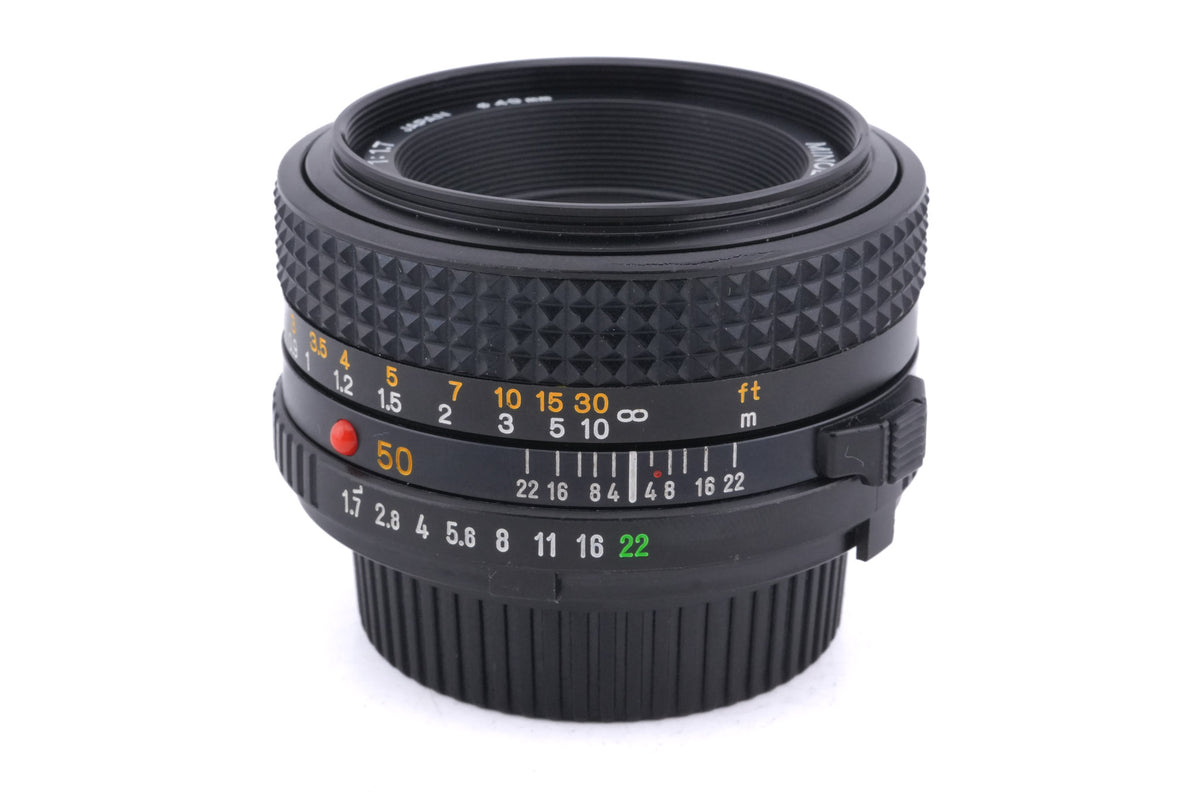 Minolta 50mm f1.7 MD