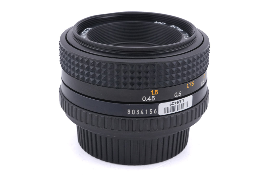 Minolta 50mm f1.7 MD