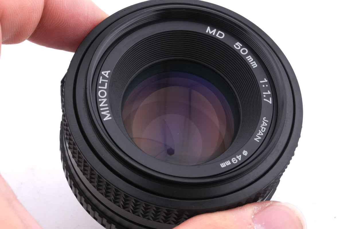 Minolta 50mm f1.7 MD