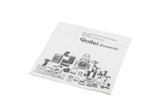 Rollei Rolleiflex Accesories Brochure - Accessory