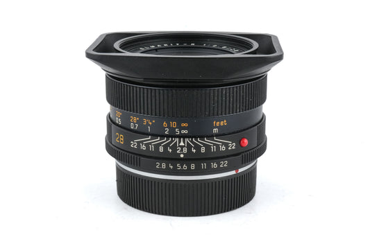 Leica 28mm f2.8 Elmarit-R (Type II) (3-Cam) - Lens