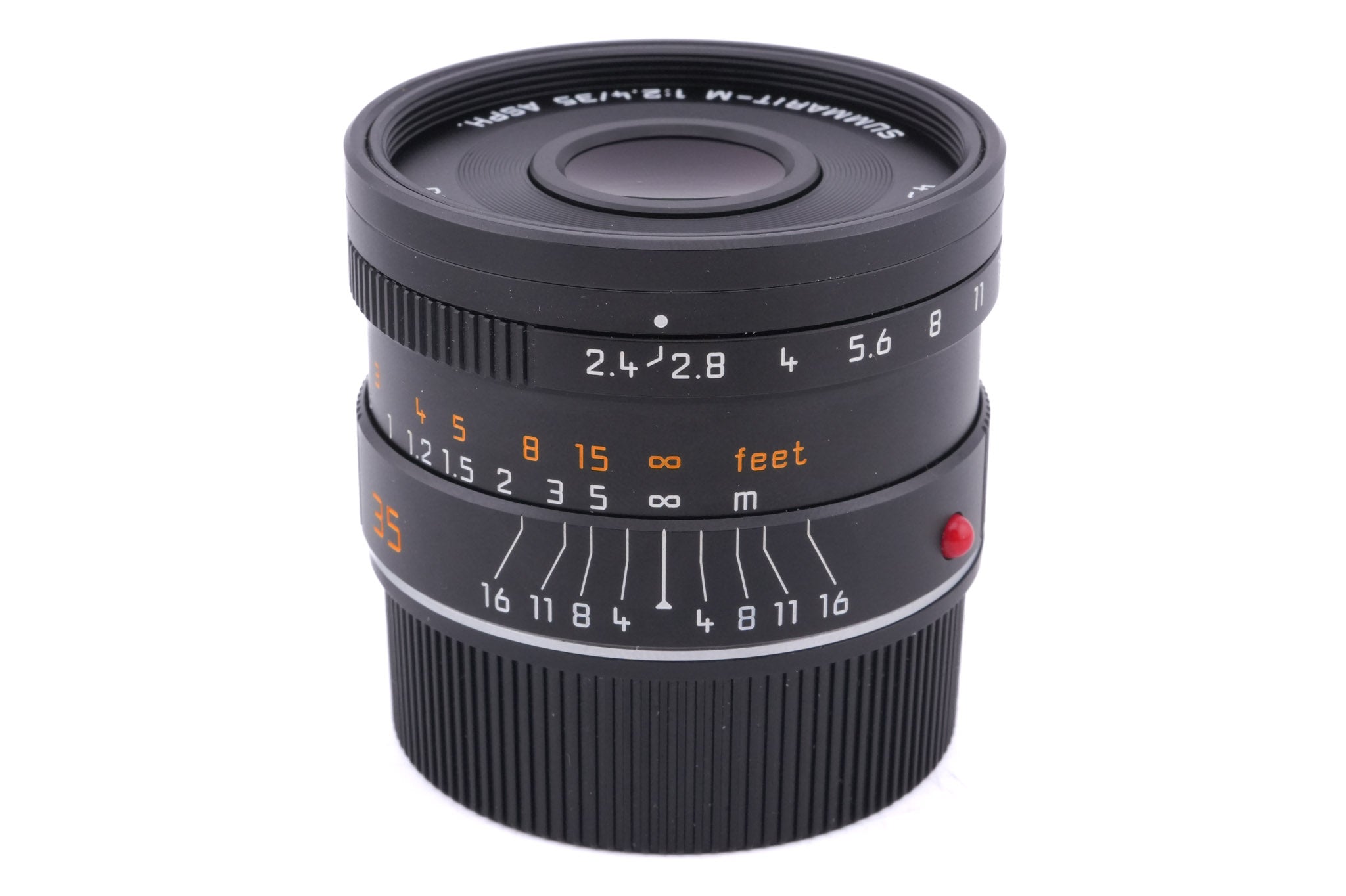 Leica 35mm f2.4 Summarit-M ASPH. (Black, 11671) - Lens