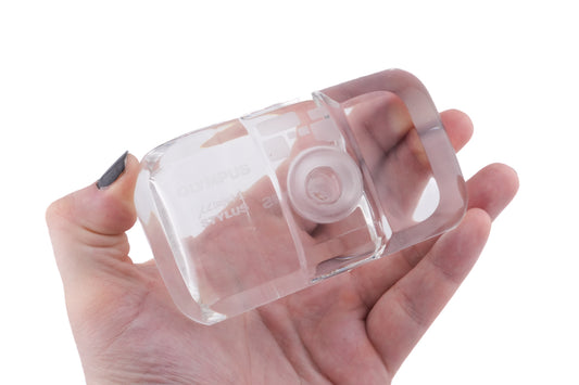 Olympus Mju-I Crystal Paperweight - Accessory