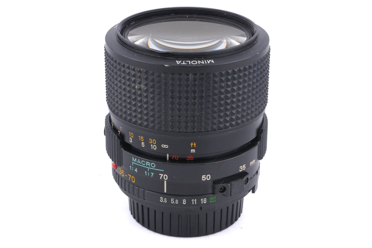 Minolta 35-70mm f3.5 MD Zoom Macro - Lens