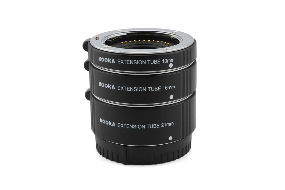 Kooka Extension Tube Set (10mm, 16mm, 21mm)
