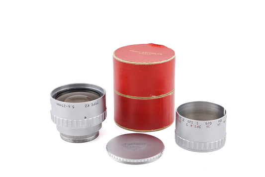P.Angenieux 5.5-25mm Retro-Zoom Type K2 Wideangle Auxiliar Lens