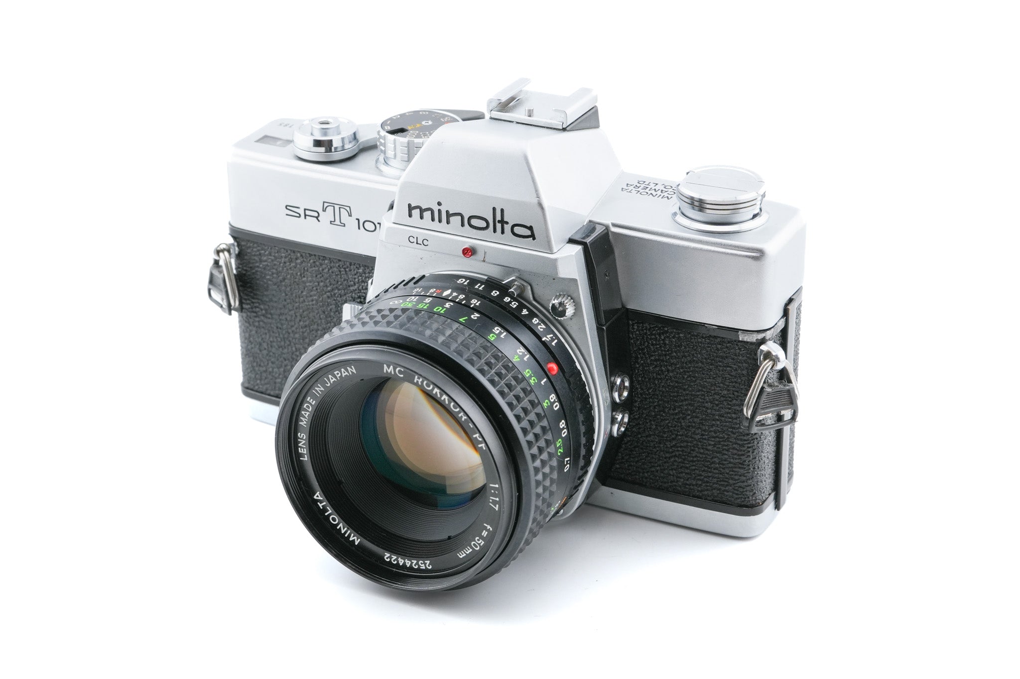 Minolta SR-T 101 + 50mm f1.7 MC Rokkor-PF – Kamerastore