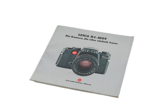Leica R4-MOT Brochure